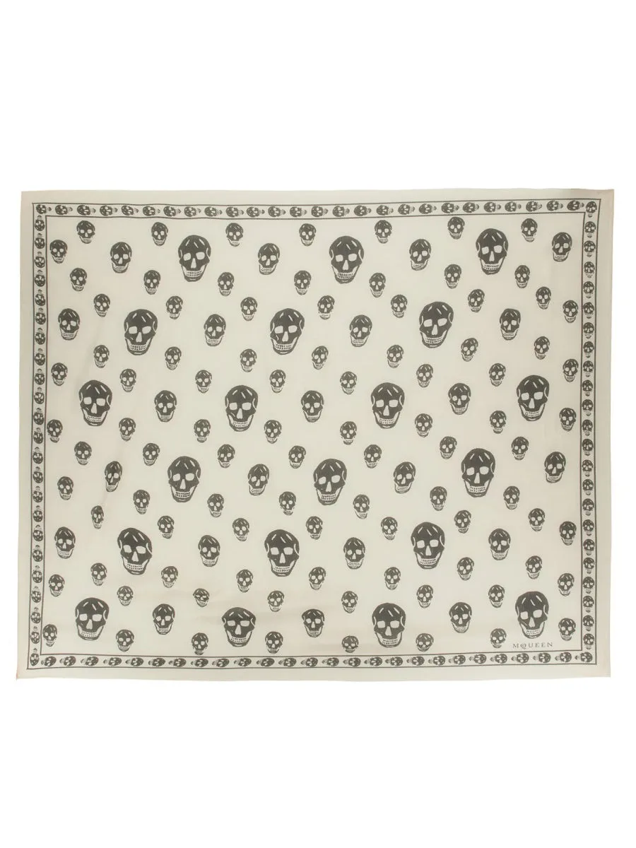"Skull" Scarf sold by Wanan Luxury