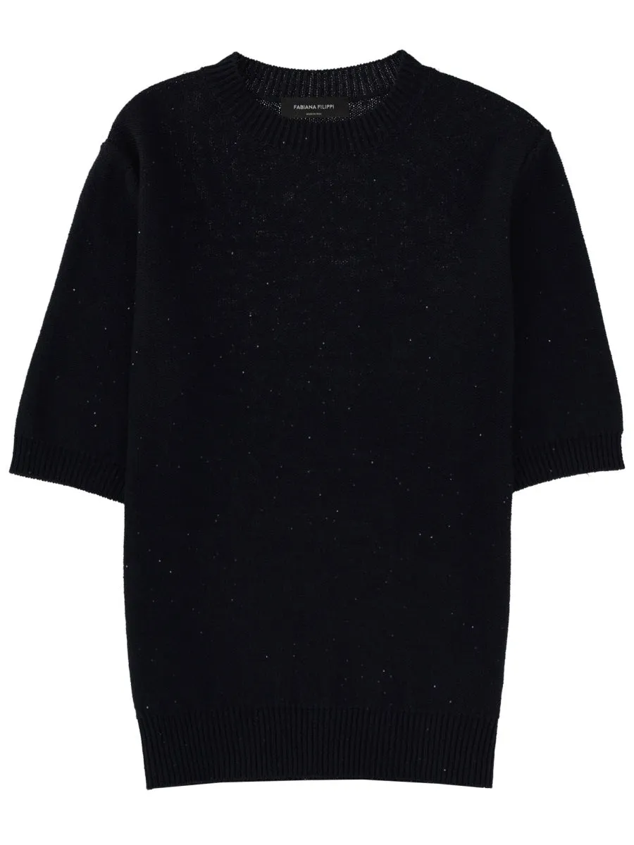 Linen Blend T-Shirt sold by Wanan Luxury