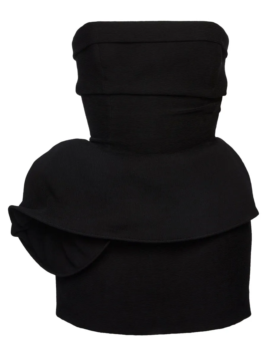 Mini Dress With Drape sold by Wanan Luxury