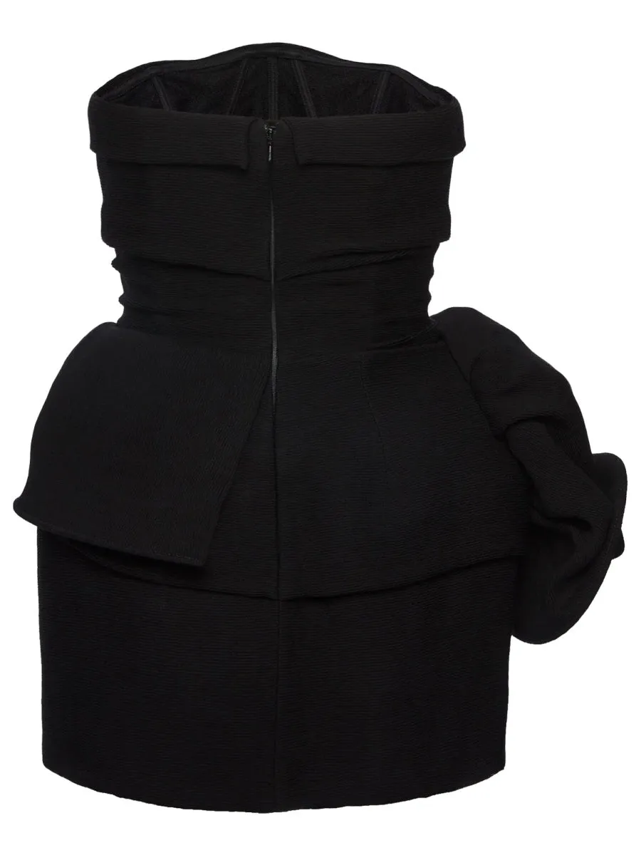 Mini Dress With Drape sold by Wanan Luxury product image thumbnail 2