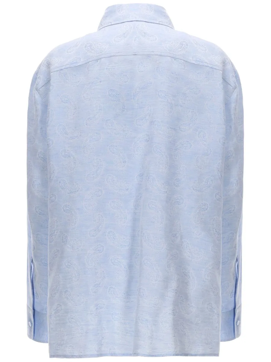 Linen And Cotton Shirt sold by Wanan Luxury product image thumbnail 3