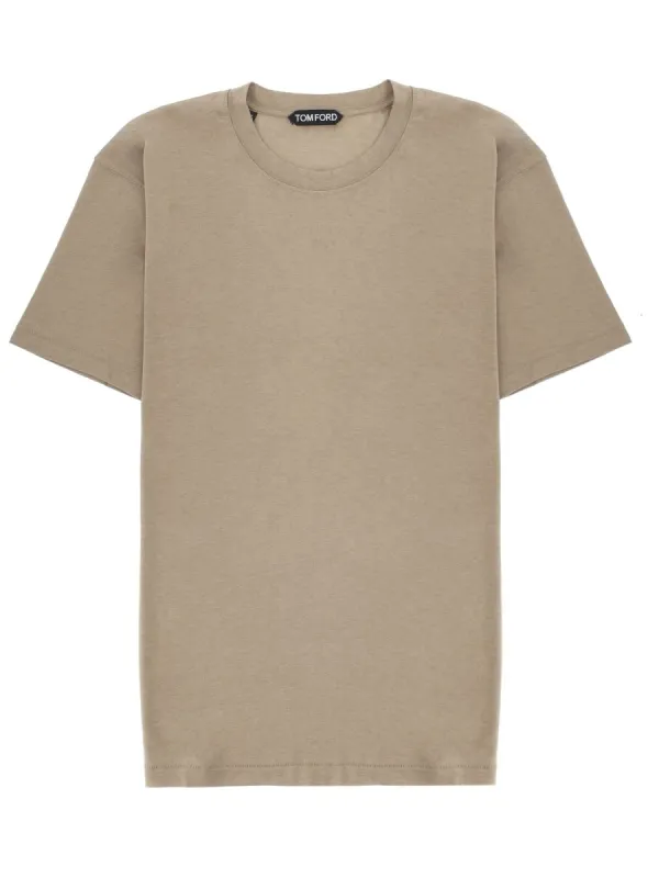 Lyocell And Cotton T-Shirt made by Tom Ford