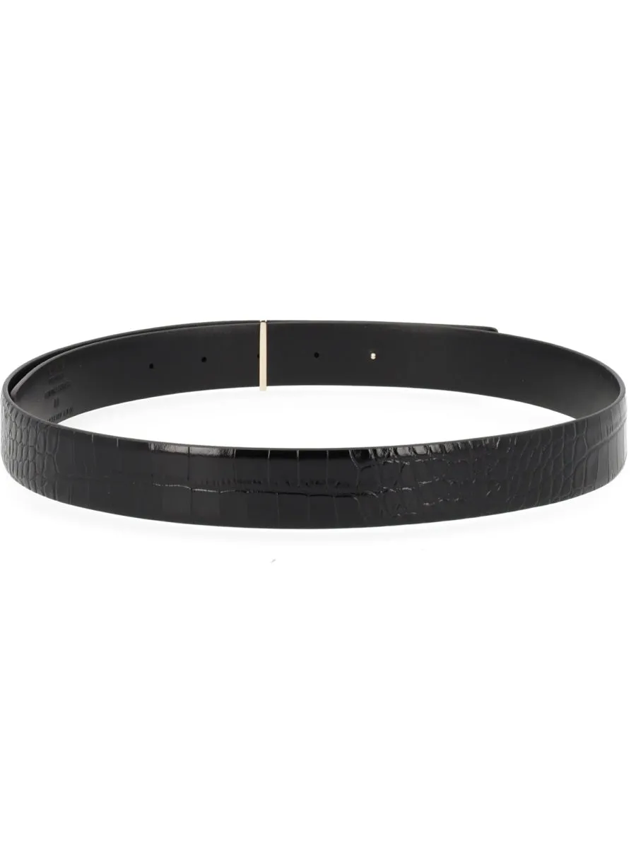Belt With Buckle "T" sold by Wanan Luxury product image thumbnail 3
