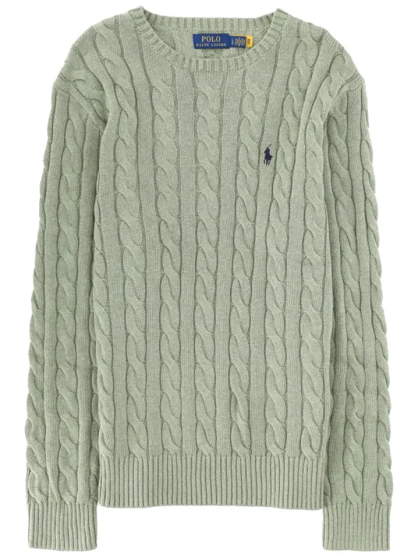 Cable Knit With Logo made by Polo by Ralph Lauren