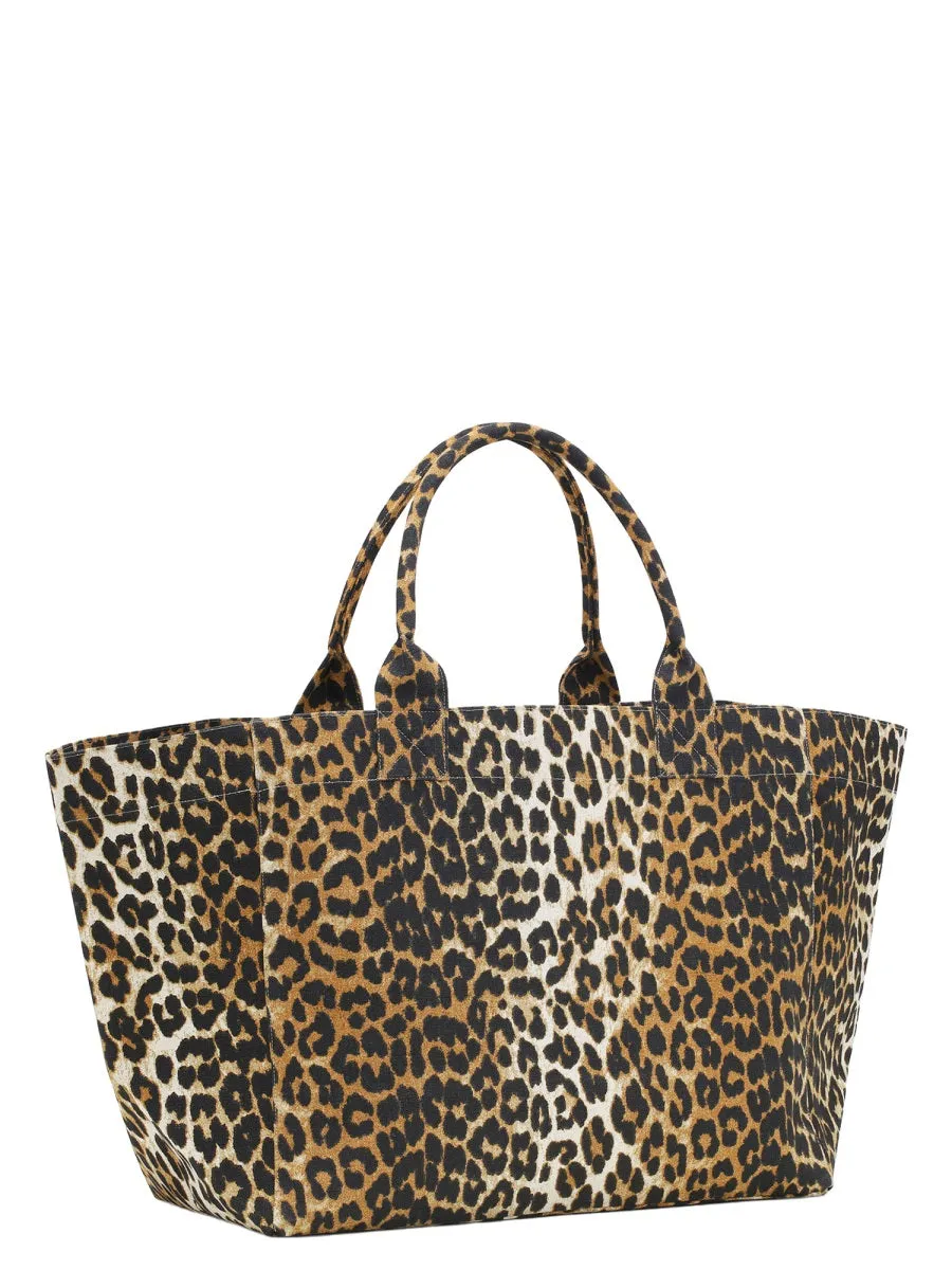 "Leopard Xxl" Tote Bag sold by Wanan Luxury product image thumbnail 2