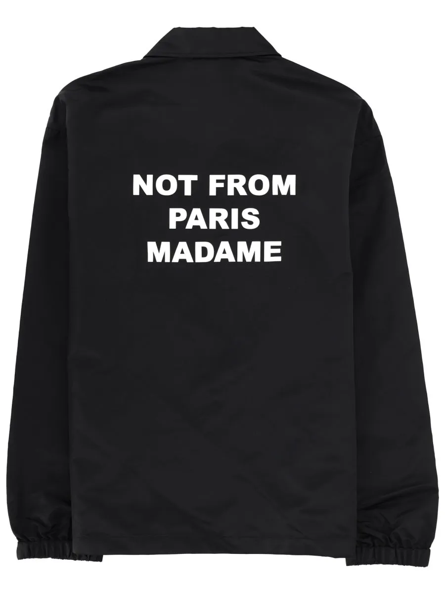 "Slogan" Jacket sold by Wanan Luxury product image thumbnail 2