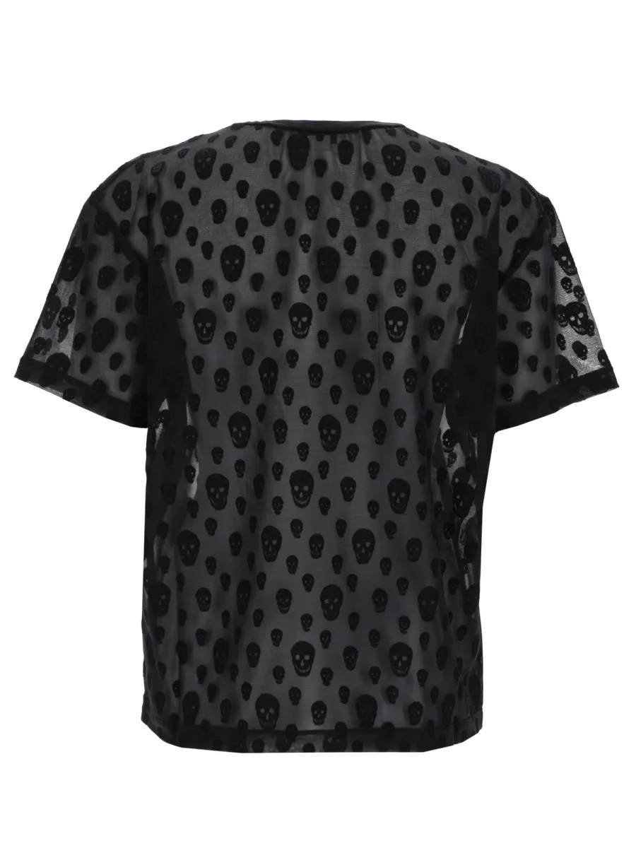 T-Shirt With "Skull" Pattern sold by Wanan Luxury product image thumbnail 2
