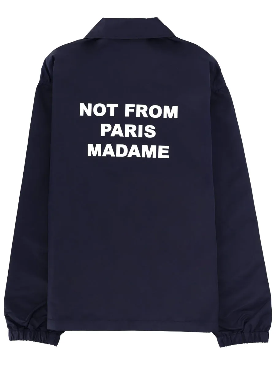 "Slogan" Jacket sold by Wanan Luxury product image thumbnail 2