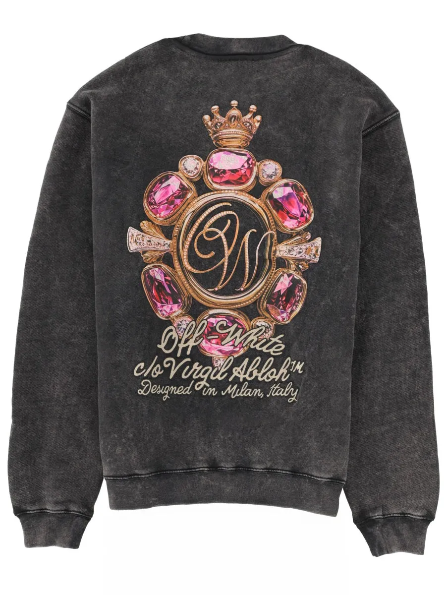 Sweatshirt With Print sold by Wanan Luxury product image thumbnail 2