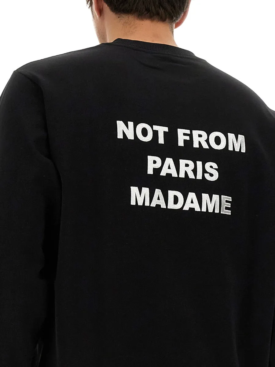 "Slogan" Sweatshirt sold by Wanan Luxury product image thumbnail 3
