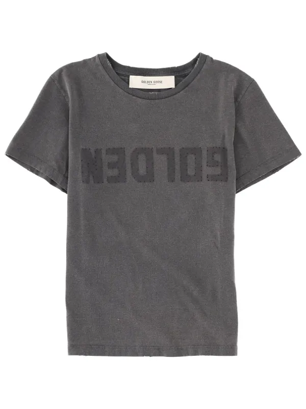 T-Shirt With Logo made by Golden Goose