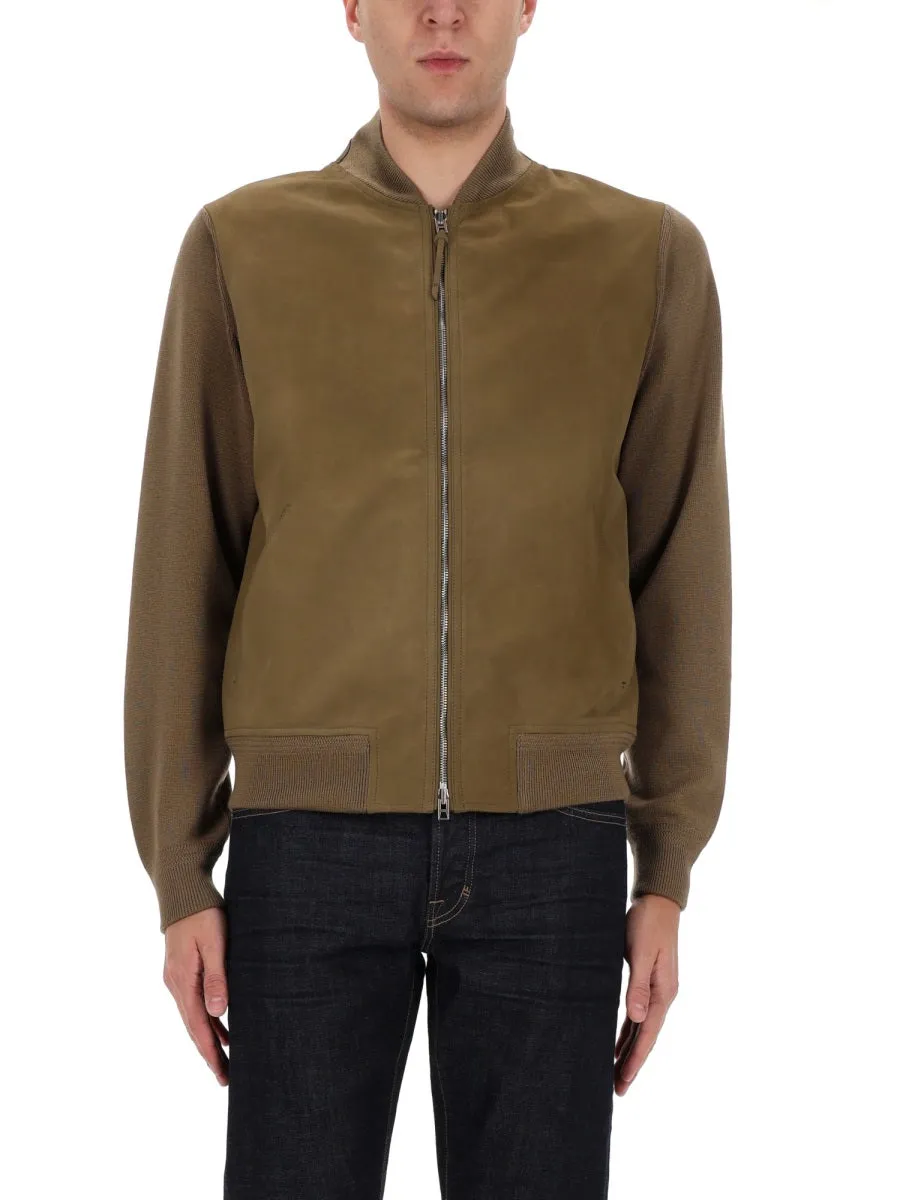 Wool Bomber Jacket sold by Wanan Luxury product image thumbnail 4