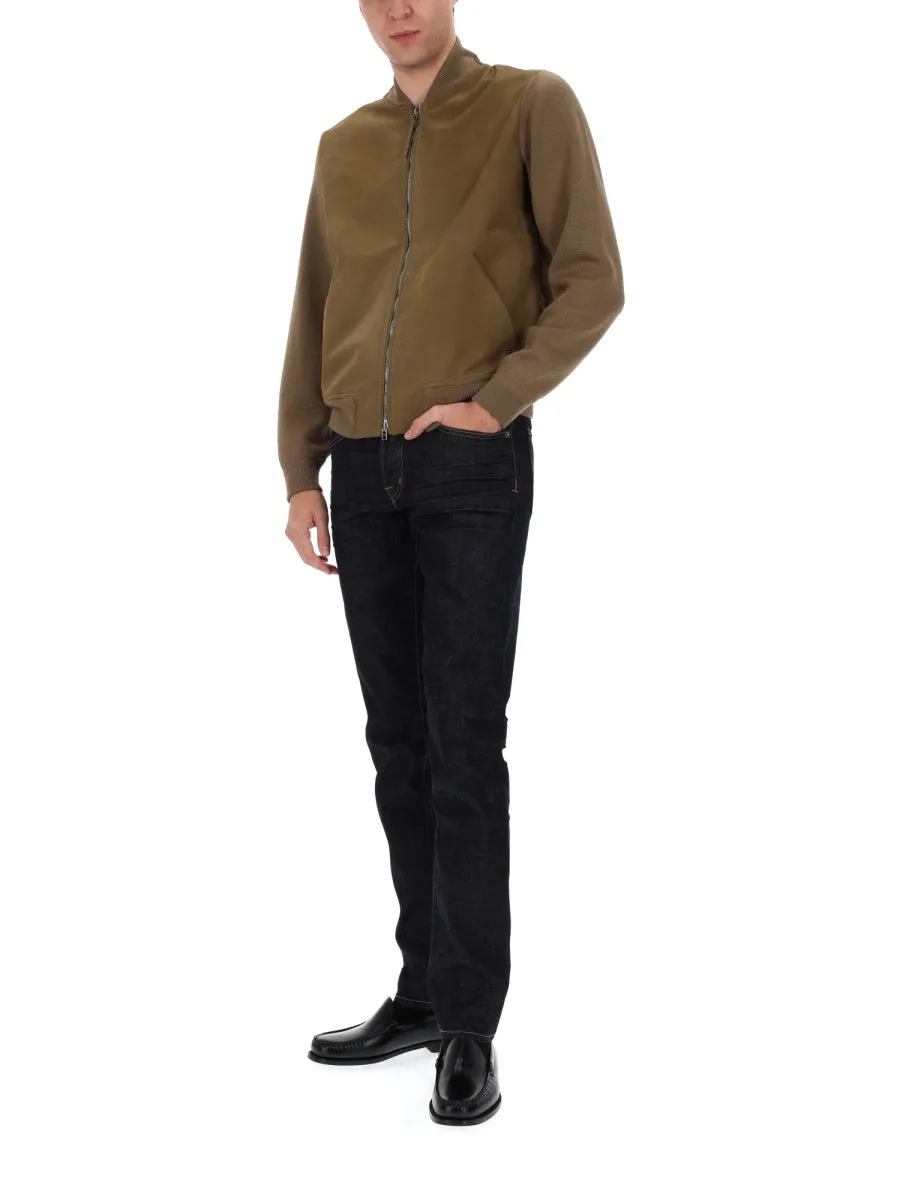 Wool Bomber Jacket sold by Wanan Luxury product image thumbnail 2