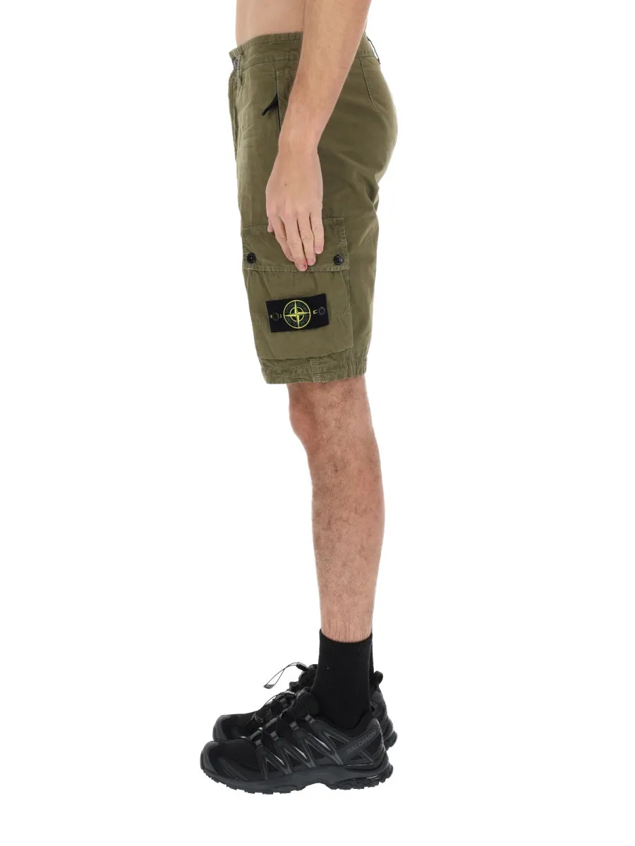 Cargo Shorts With Logo Patch sold by Wanan Luxury product image thumbnail 5