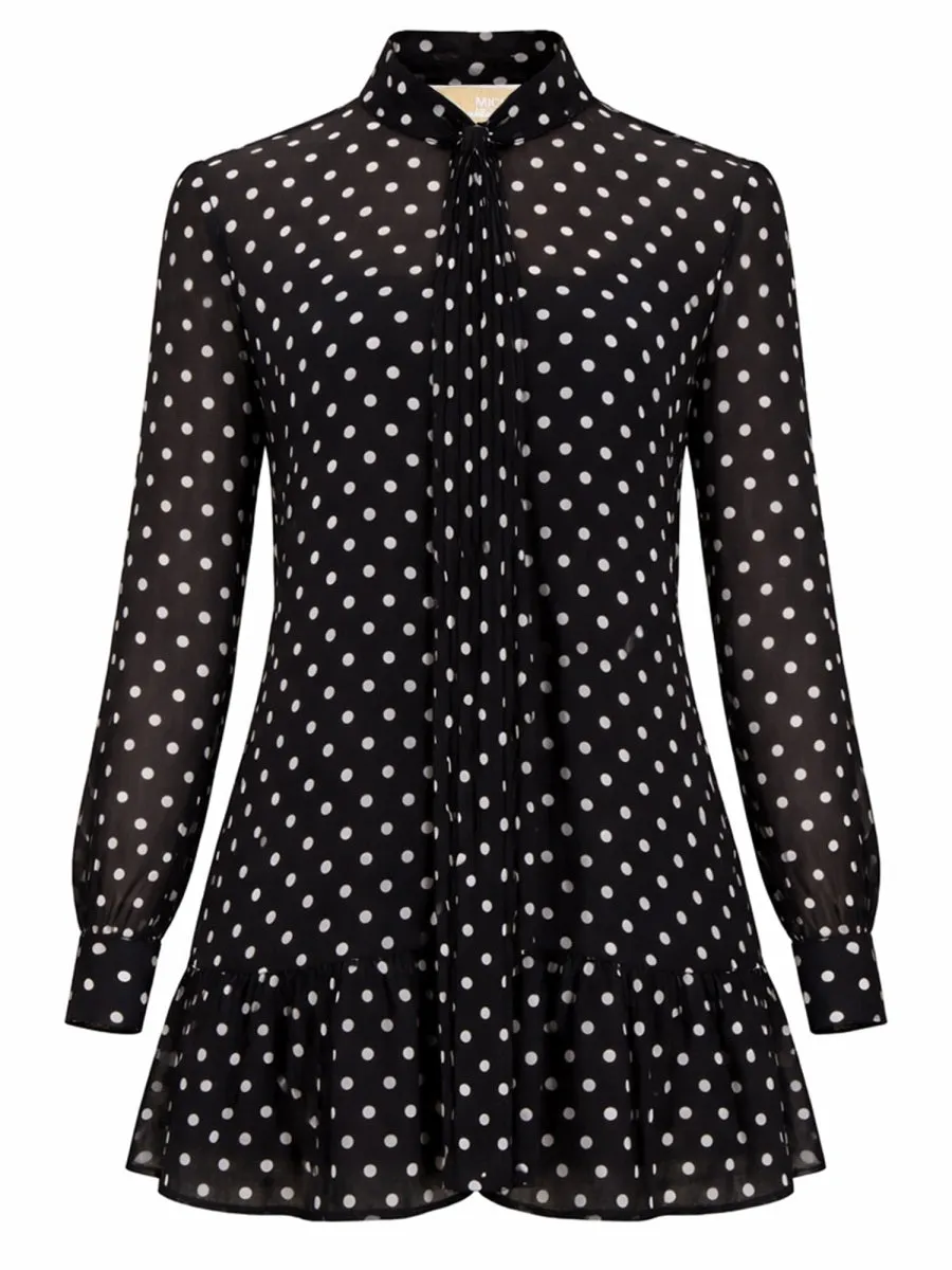 Polka Dot Mini Dress sold by Wanan Luxury