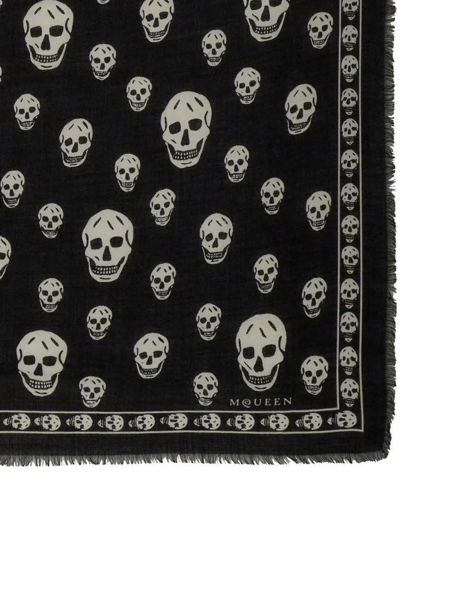 "Skull" Scarf sold by Wanan Luxury product image thumbnail 2