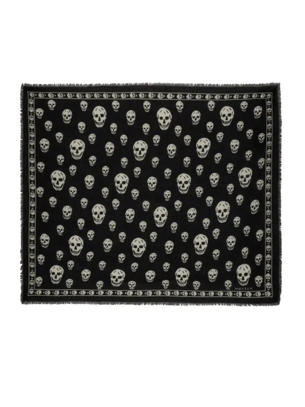 "Skull" Scarf sold by Wanan Luxury