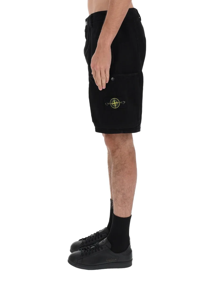 Cargo Shorts With Logo Patch sold by Wanan Luxury product image thumbnail 4