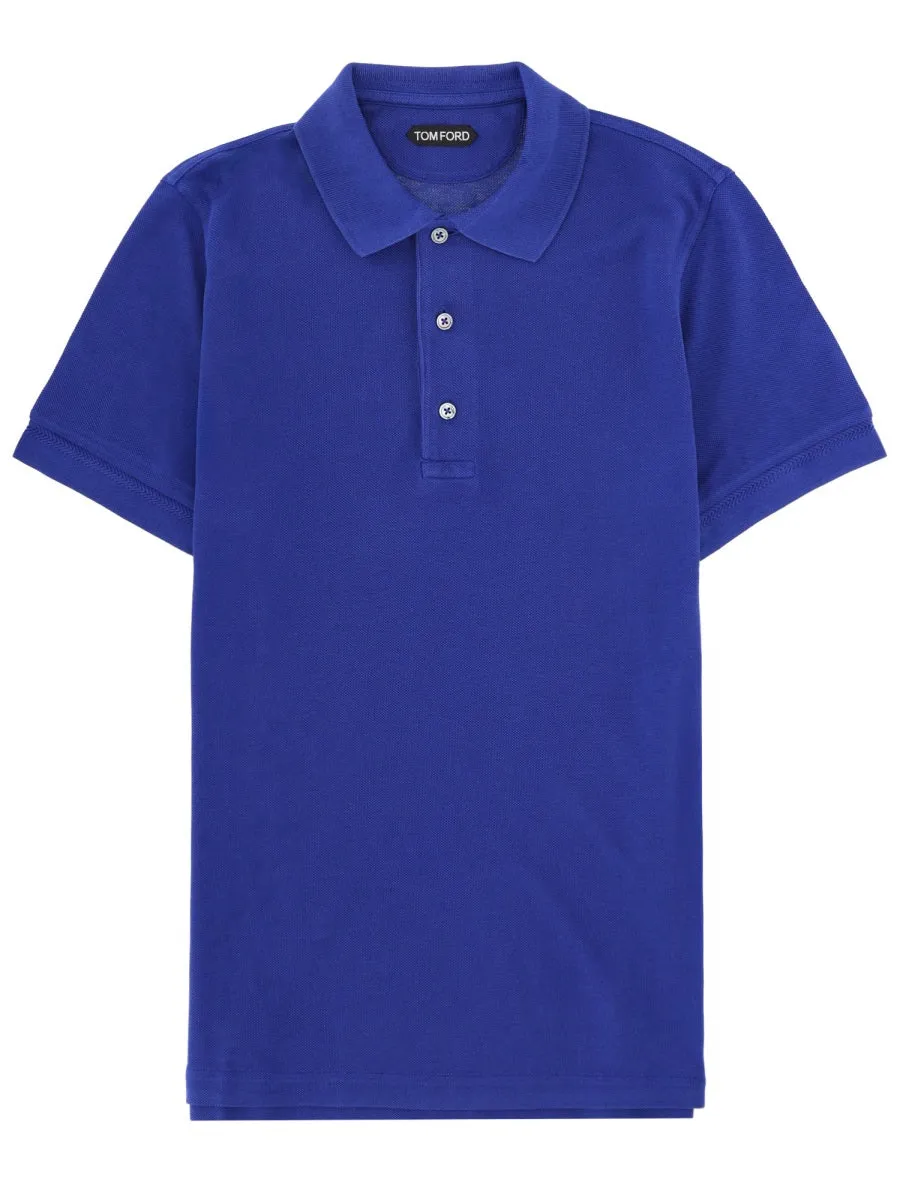 Lyocell And Cotton Polo Shirt sold by Wanan Luxury
