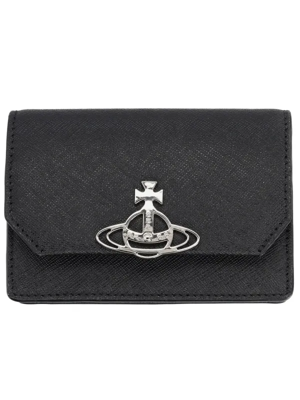 Card Holder With "Orb" Detail sold by Wanan Luxury