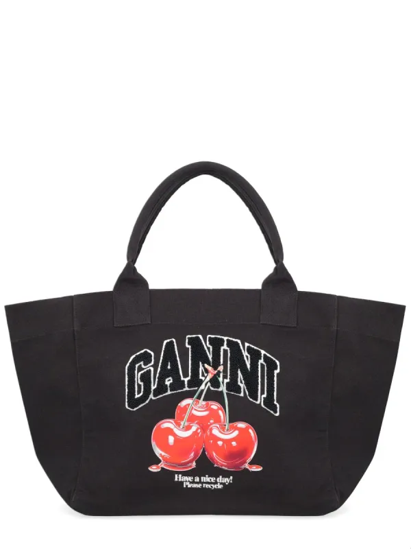 "Cherry" Tote Bag made by Ganni