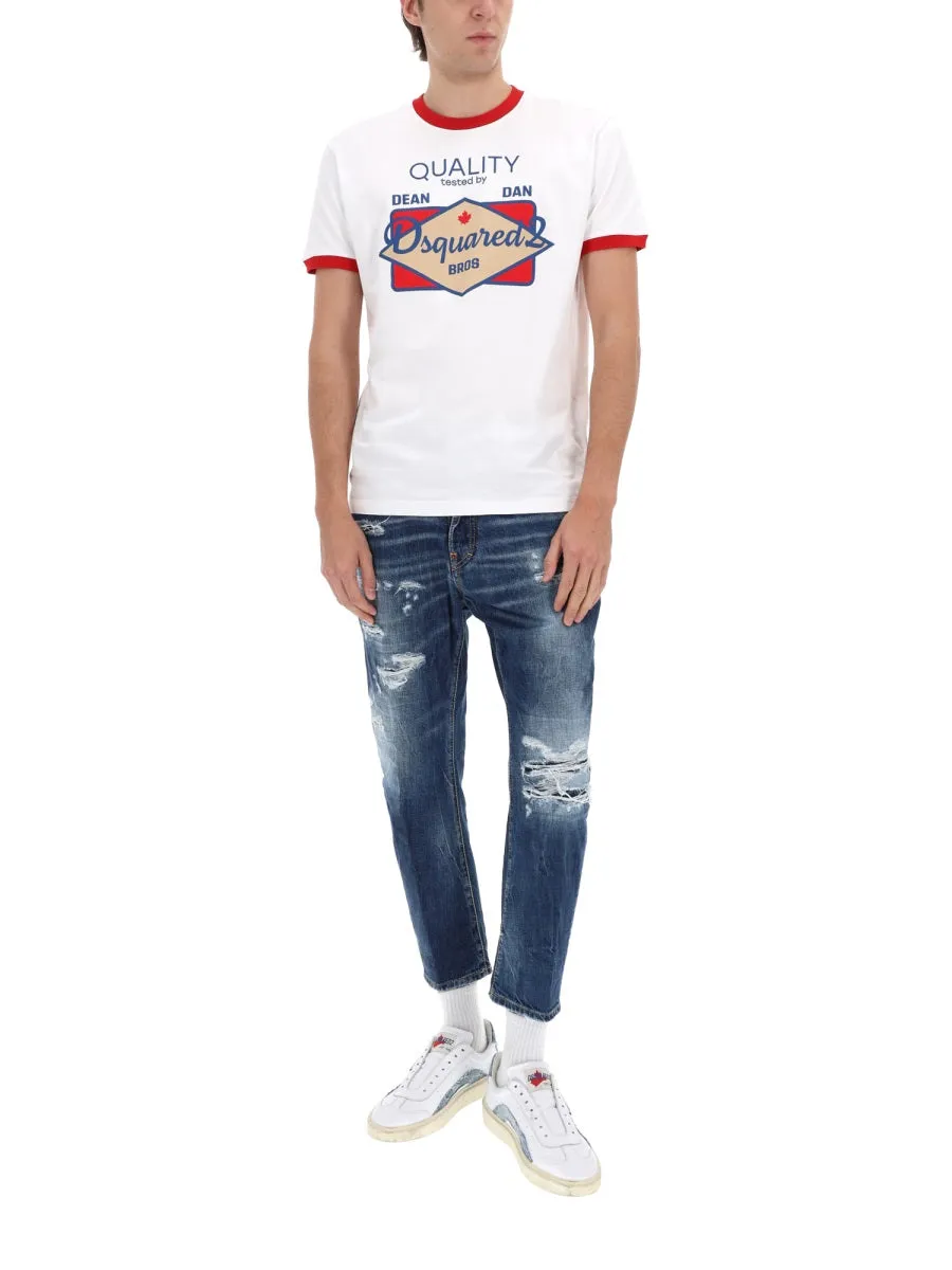 Jeans With "Destroyed" Details sold by Wanan Luxury product image thumbnail 2