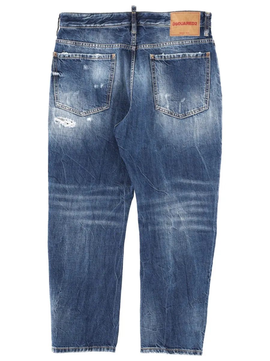 Jeans With "Destroyed" Details sold by Wanan Luxury product image thumbnail 3