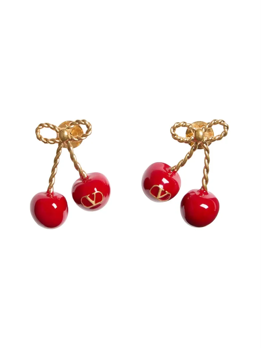 "Cherryfic" Earrings sold by Wanan Luxury