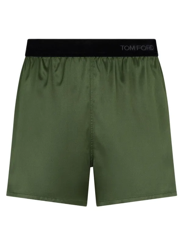 Silk Pajama Shorts made by Tom Ford
