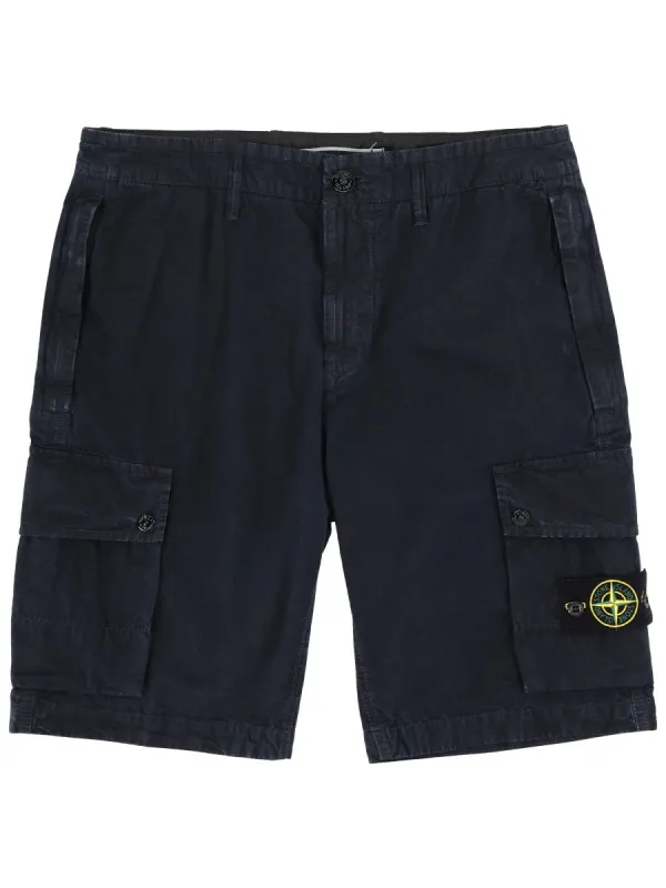 Cargo Shorts With Logo Patch sold by Wanan Luxury