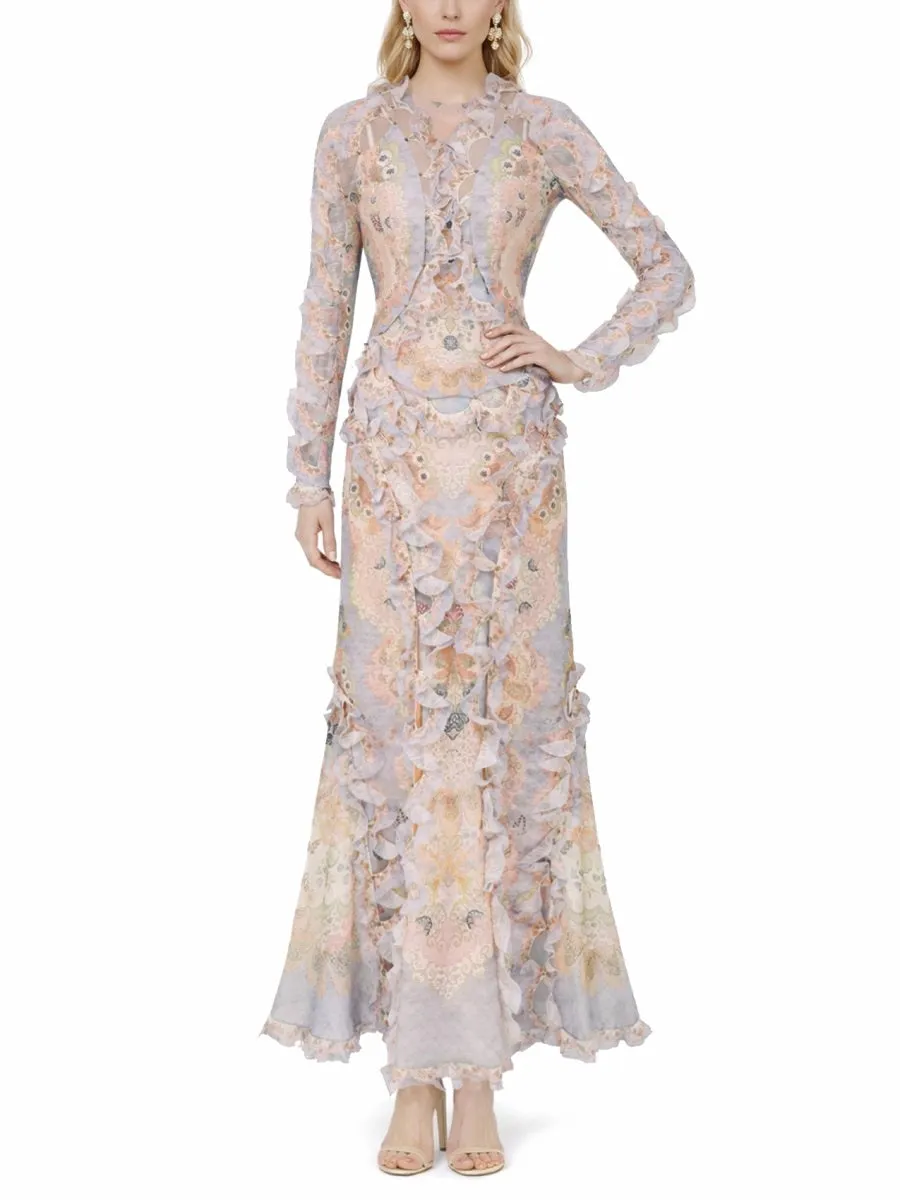 "Rebellion" Long Dress sold by Wanan Luxury product image thumbnail 2