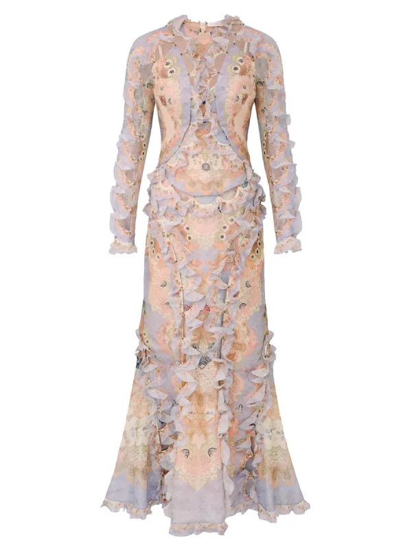 "Rebellion" Long Dress made by Zimmermann