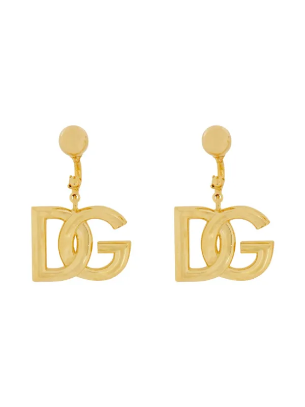 Dg Logo Earrings sold by Wanan Luxury