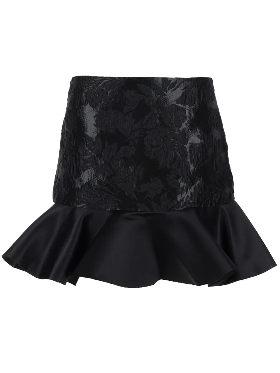 Satin Miniskirt sold by Wanan Luxury