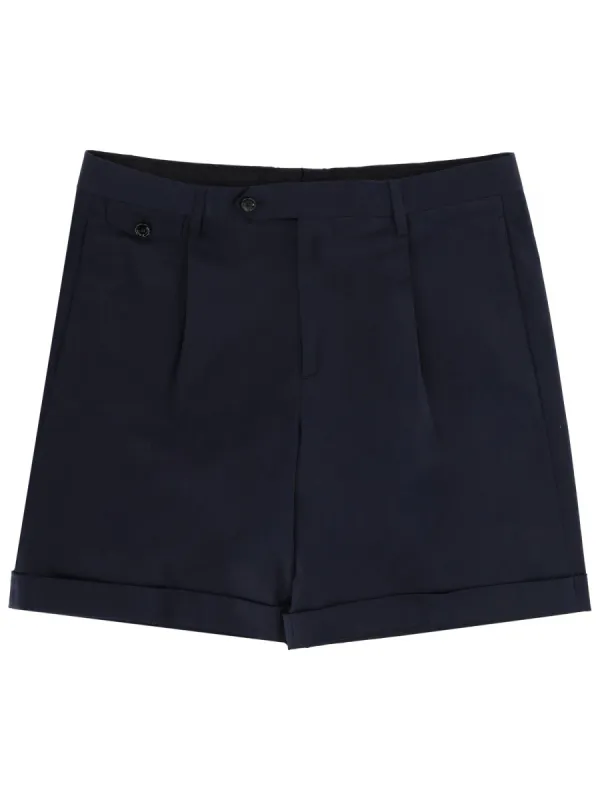 Cotton Tailored Shorts sold by Wanan Luxury