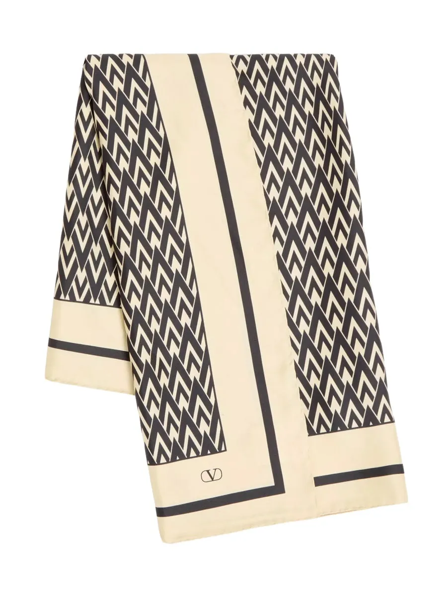 Printed Silk Scarf sold by Wanan Luxury product image thumbnail 2