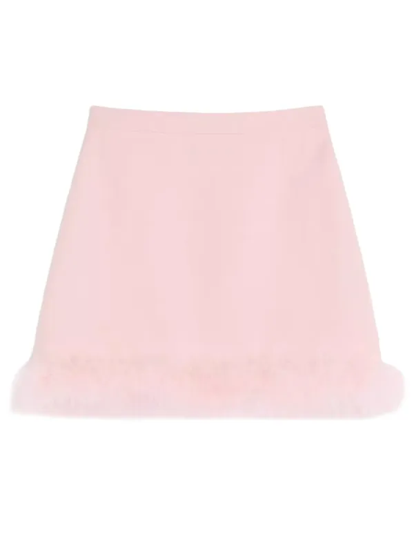 Miniskirt With Feathers sold by Wanan Luxury