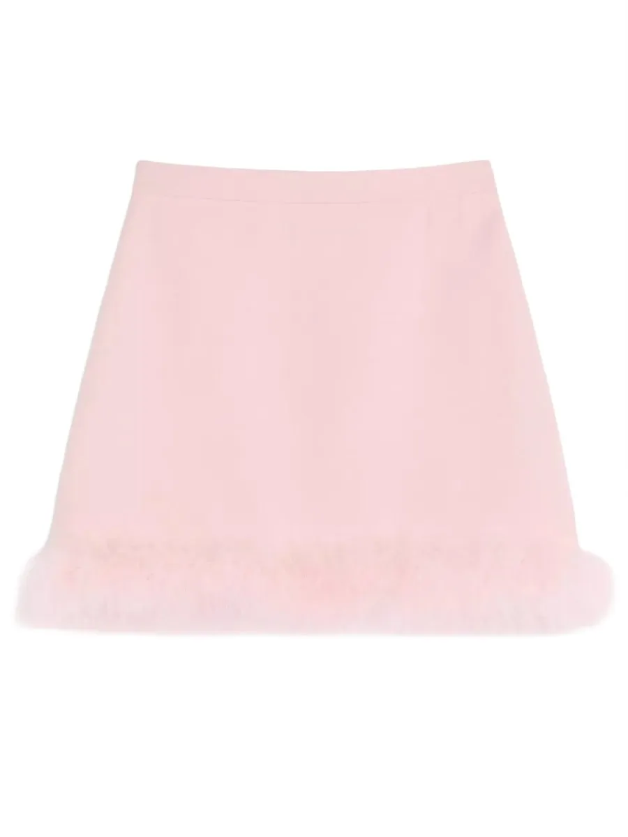 Miniskirt With Feathers sold by Wanan Luxury