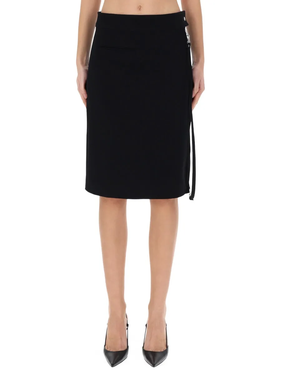 Midi Skirt With Zipper sold by Wanan Luxury product image thumbnail 3