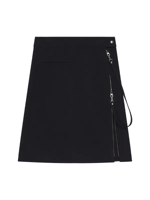 Midi Skirt With Zipper sold by Wanan Luxury