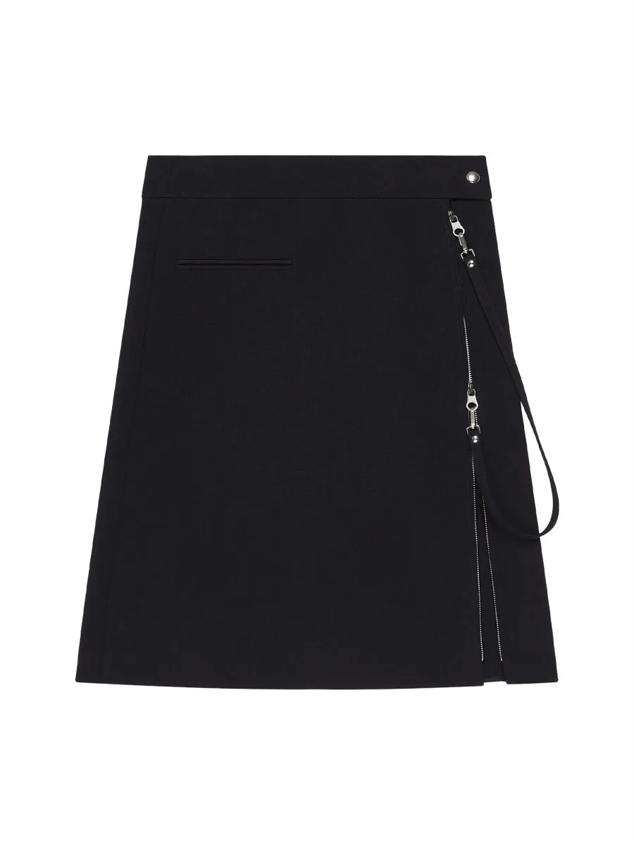 Midi Skirt With Zipper sold by Wanan Luxury