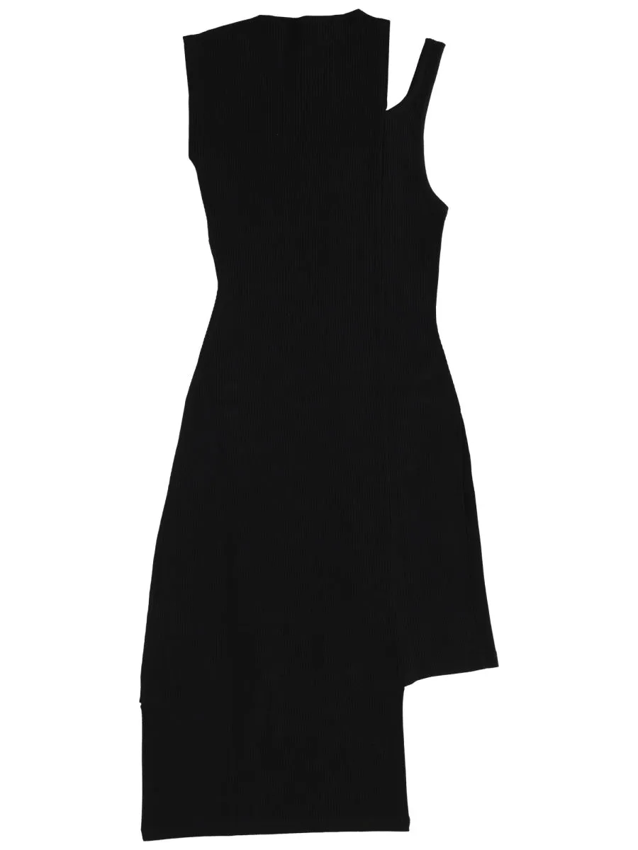 Ribbed "Oblique" Dress sold by Wanan Luxury product image thumbnail 5