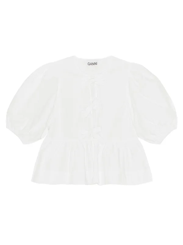 Blue Peplum sold by Wanan Luxury