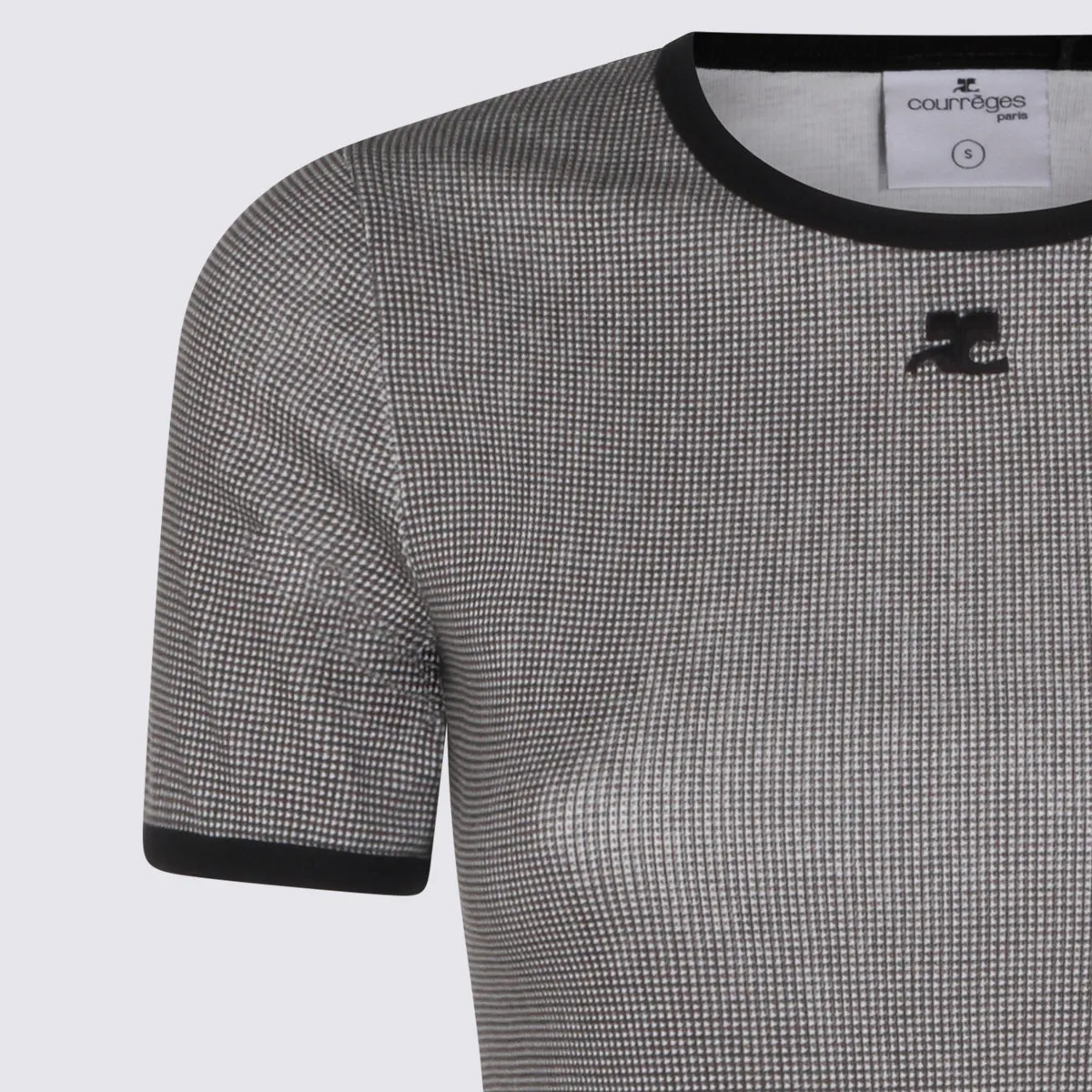 T-Shirts And Polos Houndstooth/Black sold by Wanan Luxury product image thumbnail 3