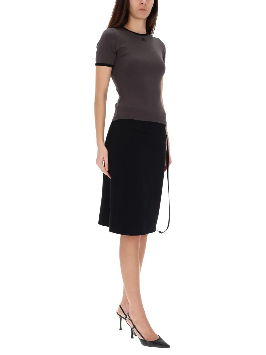 "Signature Contrast" T-Shirt sold by Wanan Luxury product image thumbnail 2