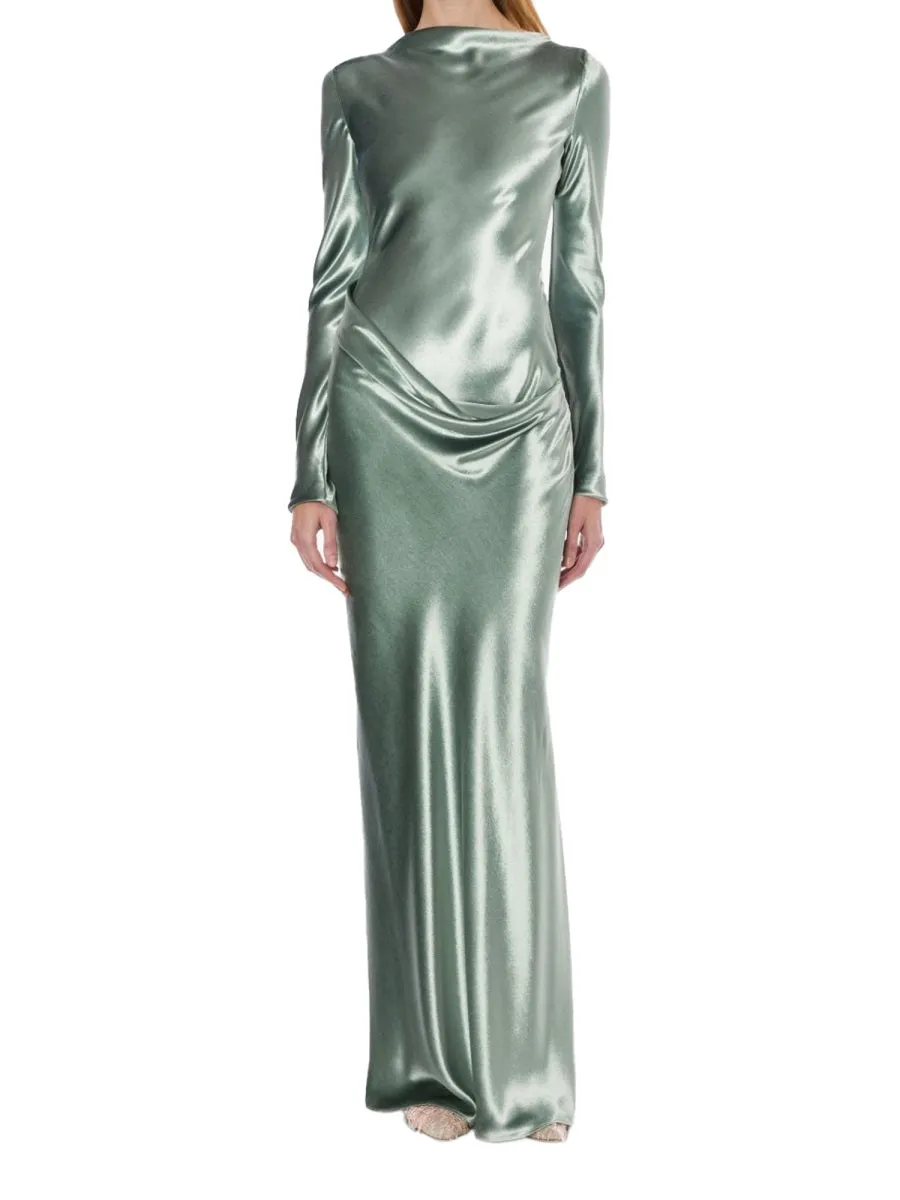 Long Velvet Dress sold by Wanan Luxury product image thumbnail 2