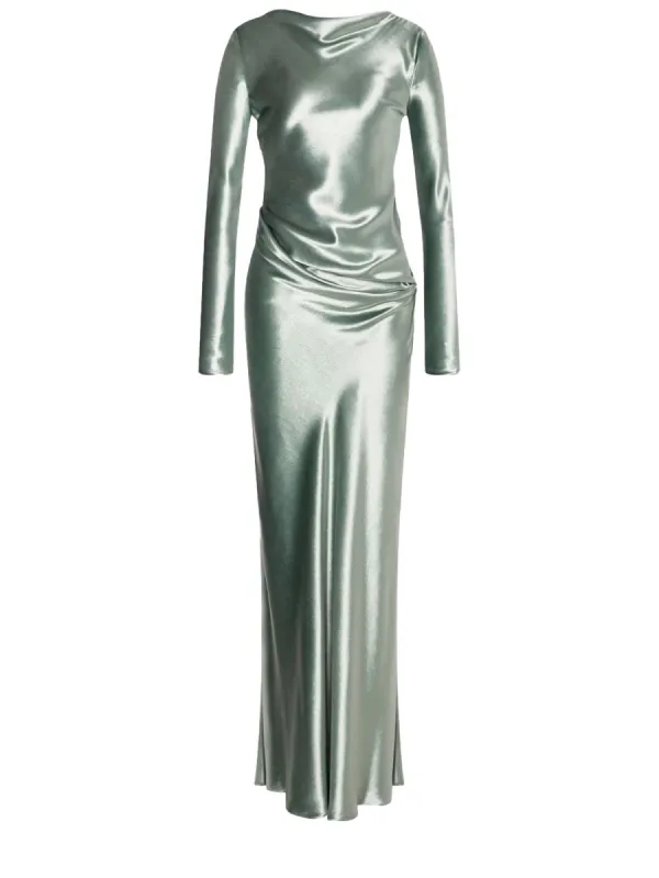 Long Velvet Dress made by Alberta Ferretti