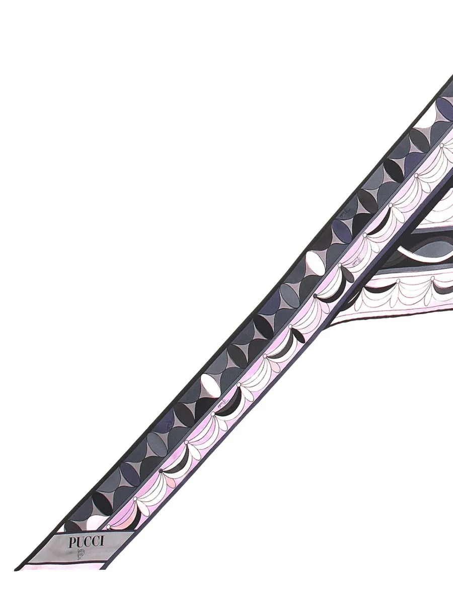 "Bandeau" Triangle Scarf In Print Mix sold by Wanan Luxury product image thumbnail 2