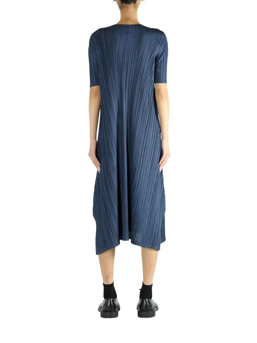 "Mellow Pleats" Midi Dress sold by Wanan Luxury product image thumbnail 3