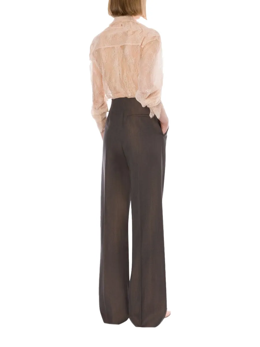 Wool Blend Tailored Pants sold by Wanan Luxury product image thumbnail 3